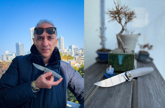 👋 Meet Renato aka @edc_regnum - a fellow knife nerd from Italy now living in Tokyo, Japan.