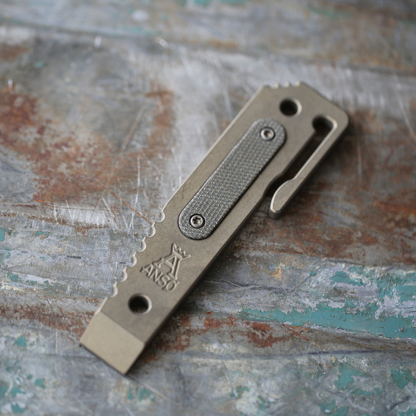 Prybar12 - Amber x Fiber Inlay