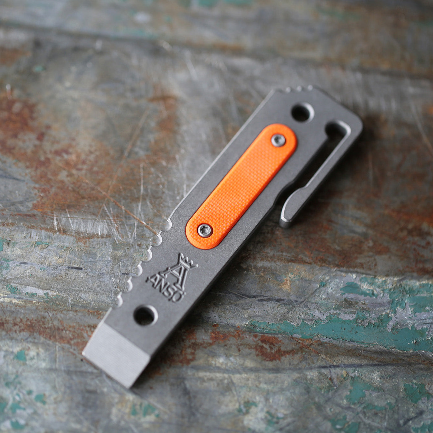 Prybar12 - Grey x Fiber Inlay