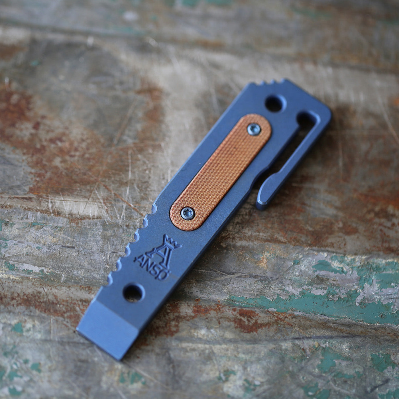 Prybar12 - Blue x Fiber Inlay