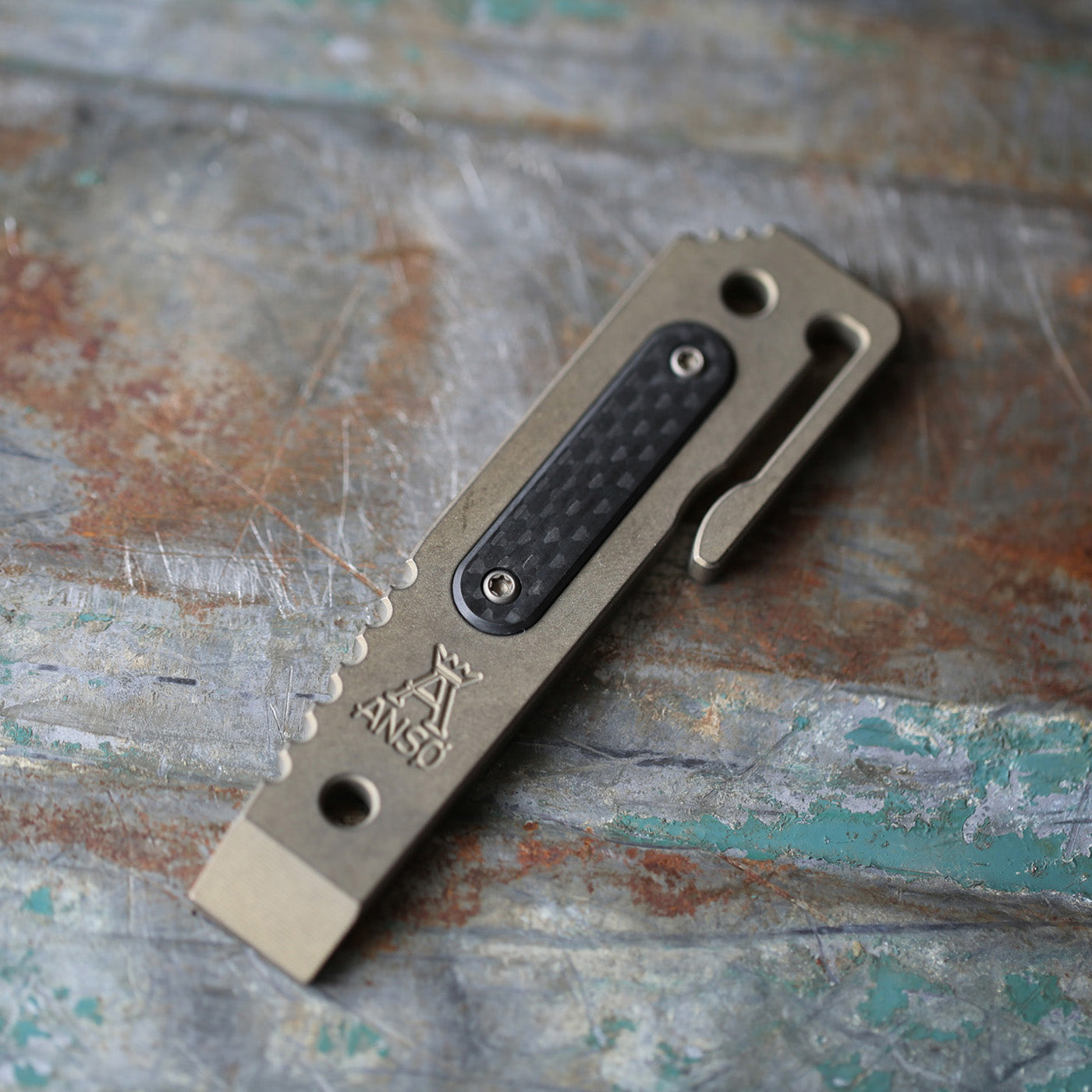 Prybar12 - Amber x Fiber Inlay