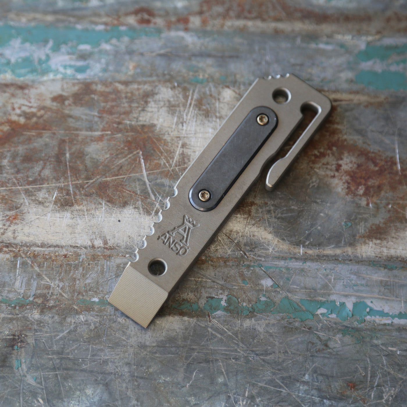Prybar12 - Amber x Metal Inlay