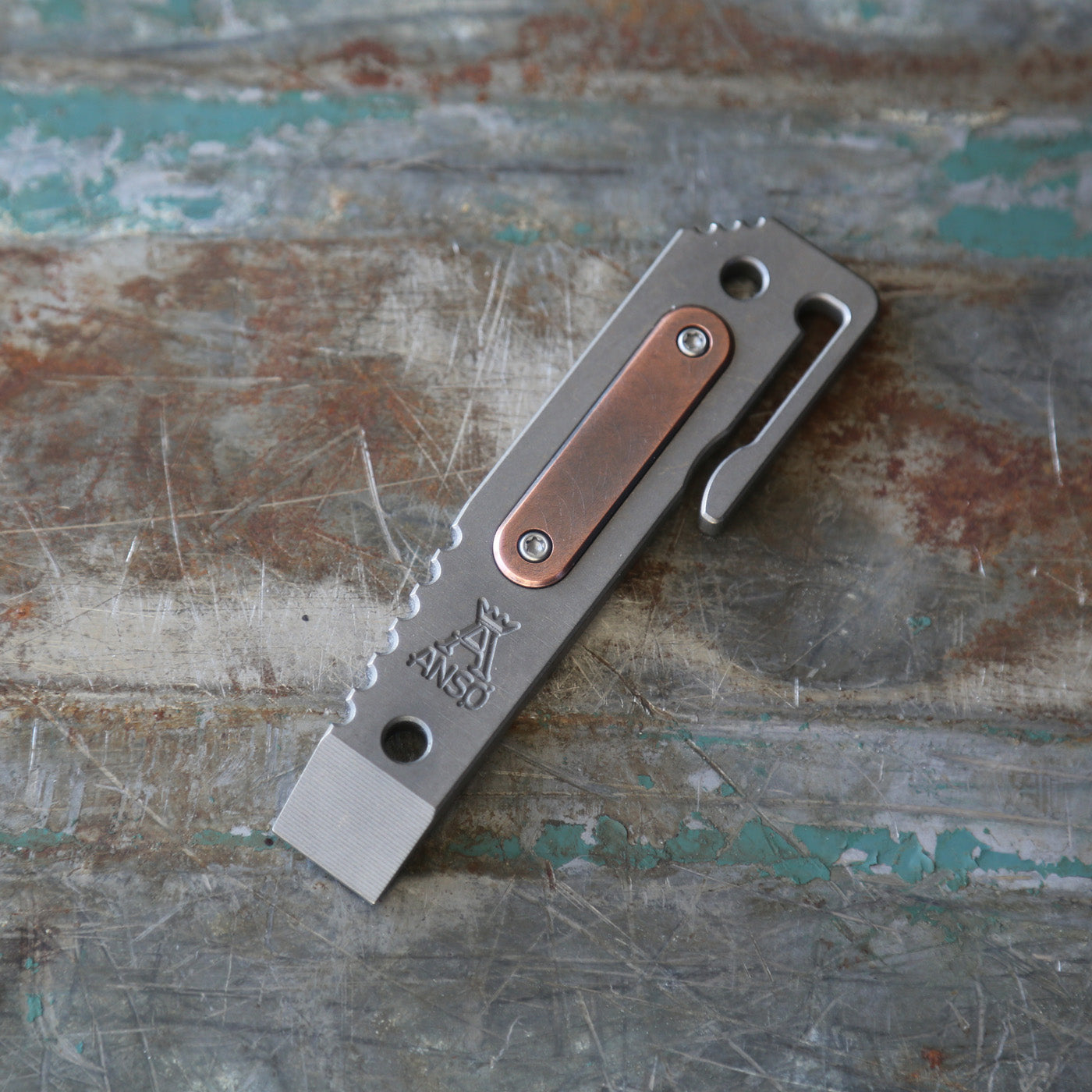 Prybar12 - Grey x Metal Inlay