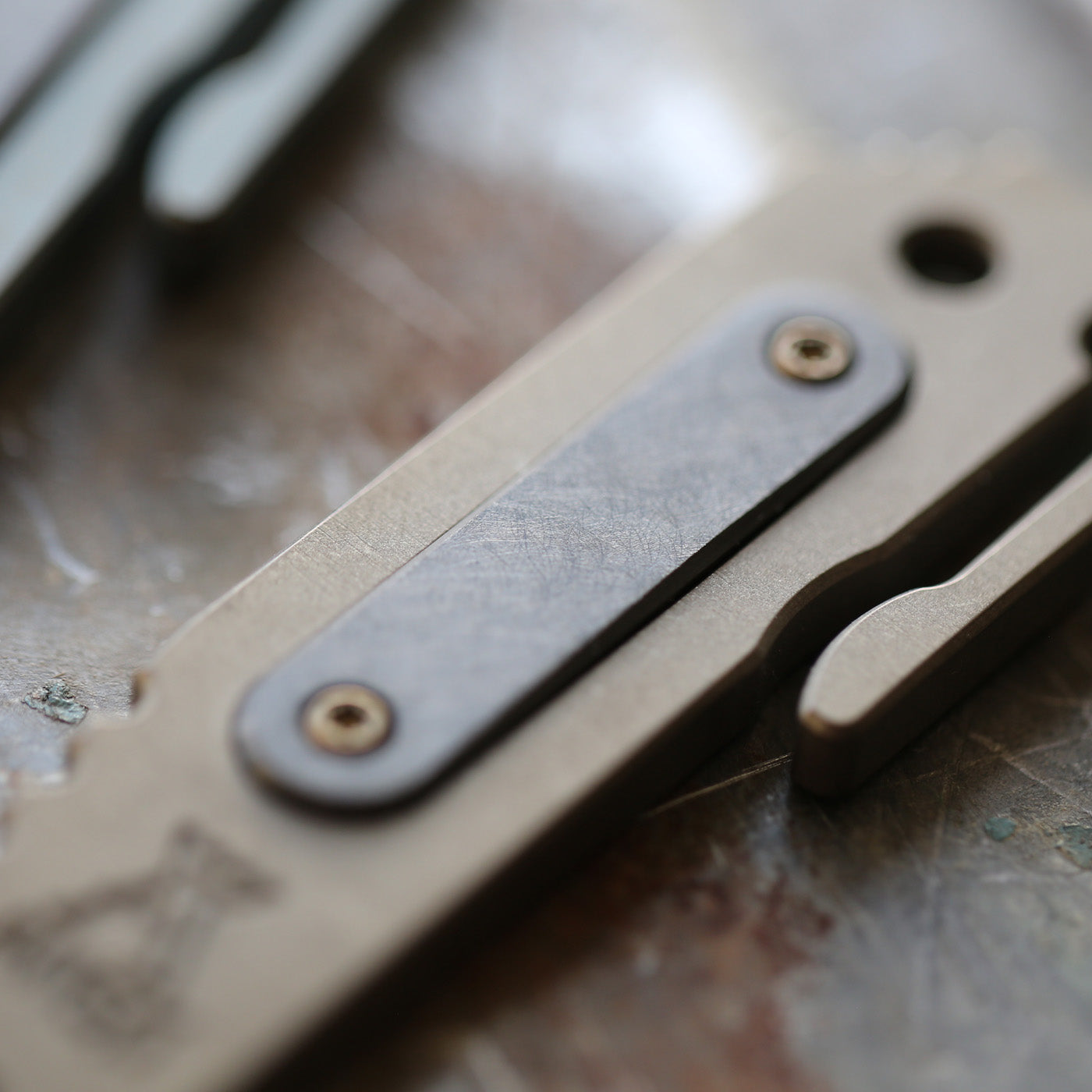 Prybar12 - Amber x Metal Inlay