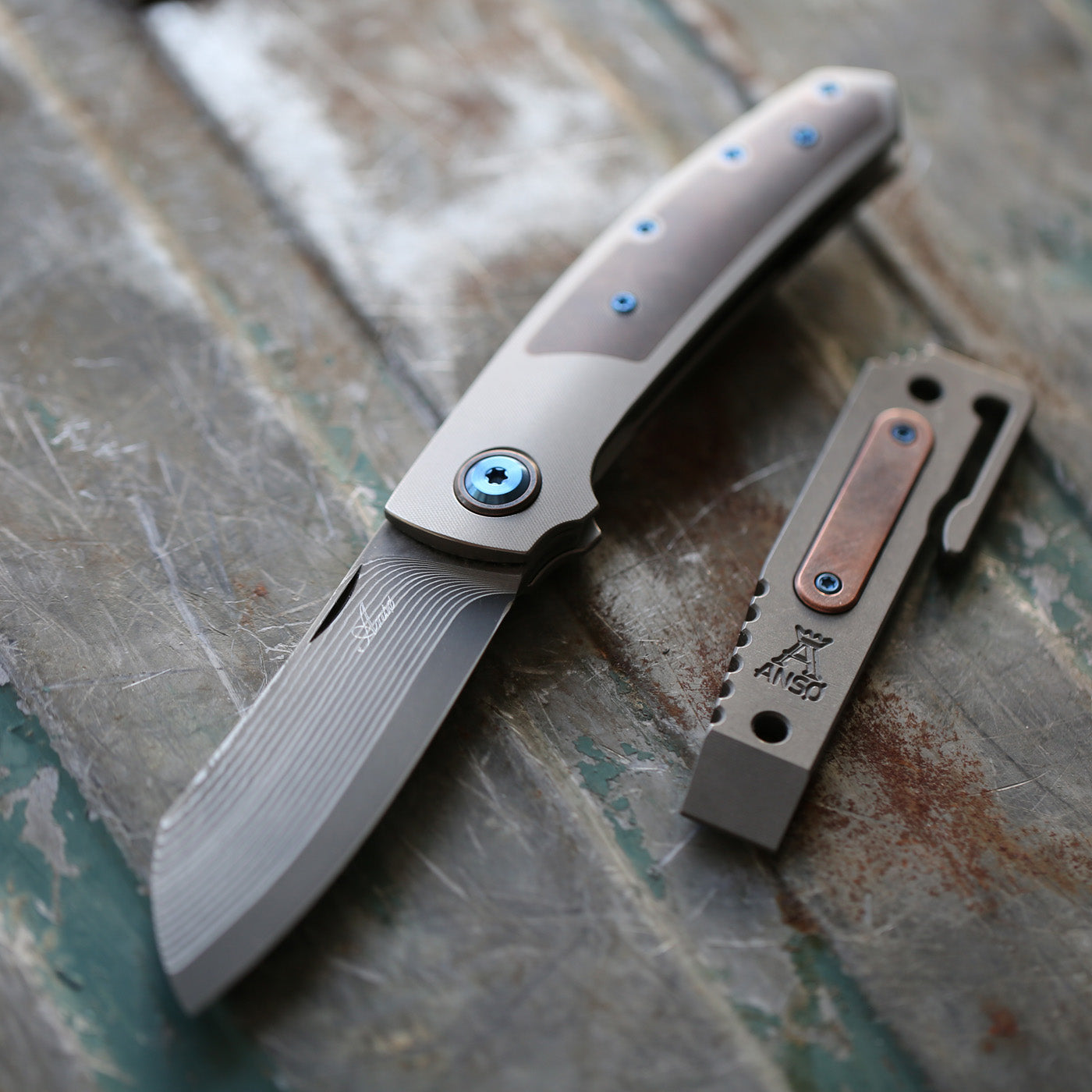 Prybar12 - Grey x Metal Inlay