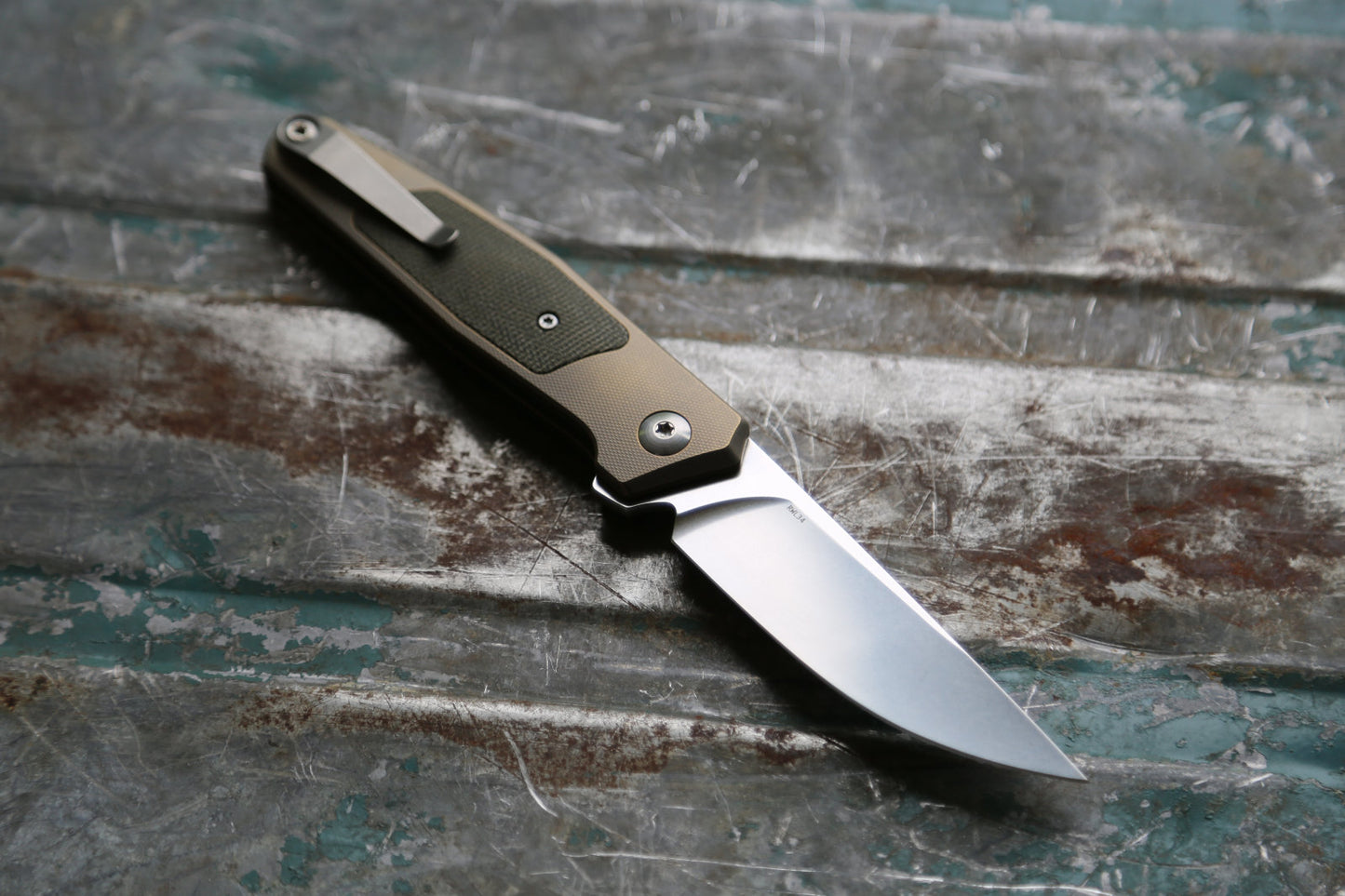 TOKO - Titanium Amber with Inlays - deposit