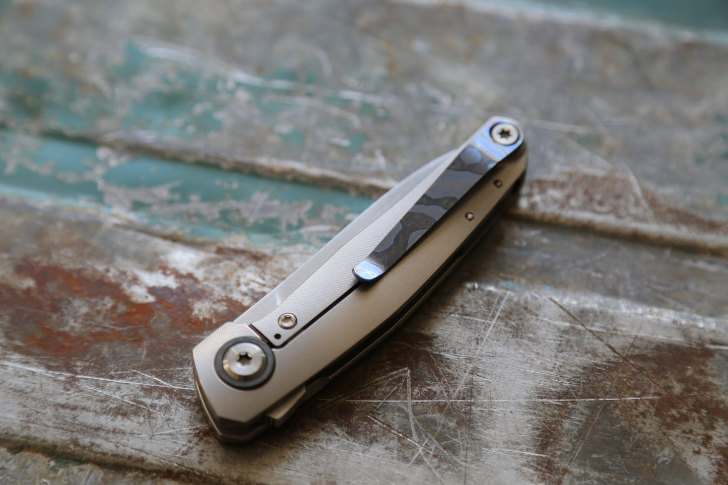 ISOLA x Herring Bone Damascus x Zirconium