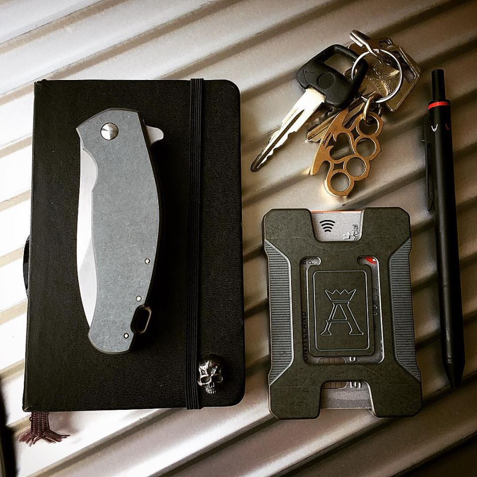 Matrix Credit Card holder - CUPRUM