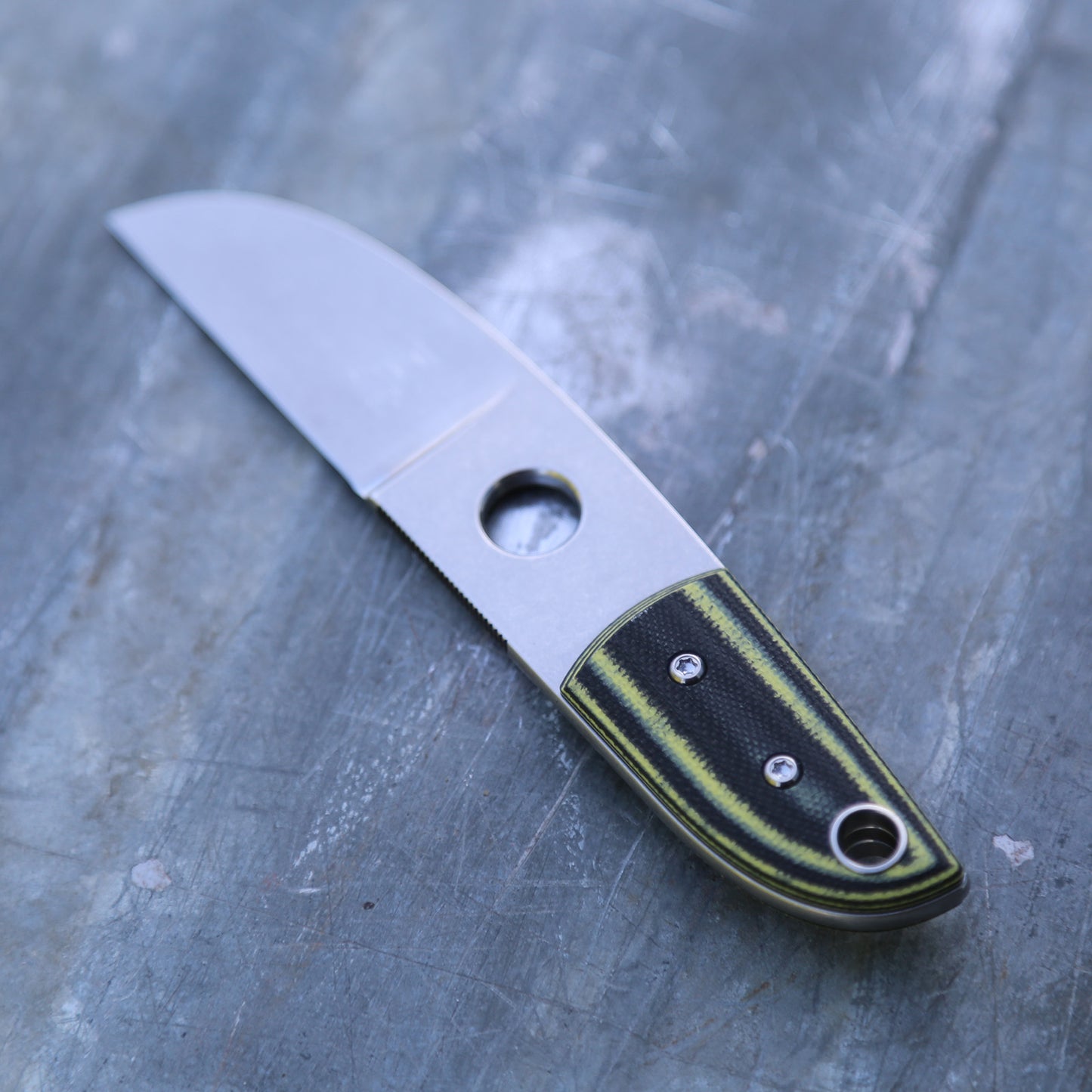 Anso Sheepsfoot x Black/Yellow G10