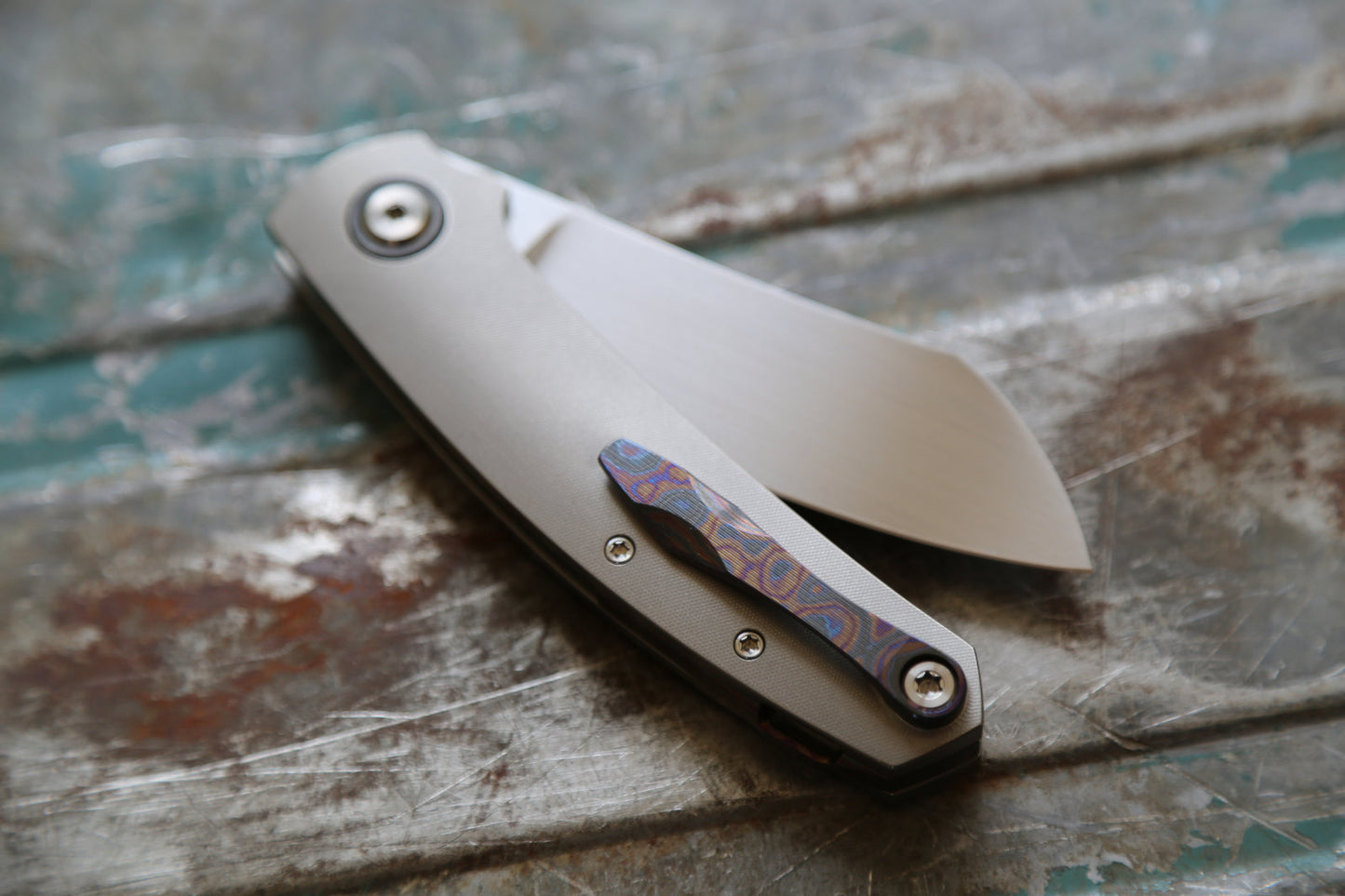 HADDOCK Linerlock x Black Timascus