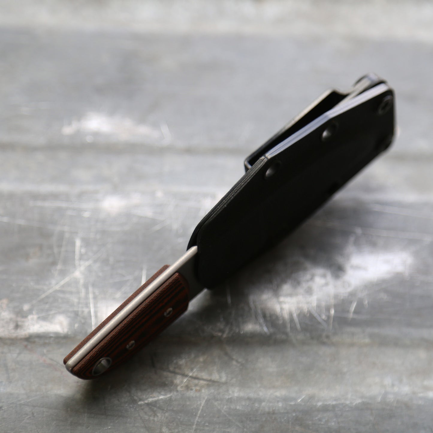 Anso Sheepsfoot x Black/Orange G10