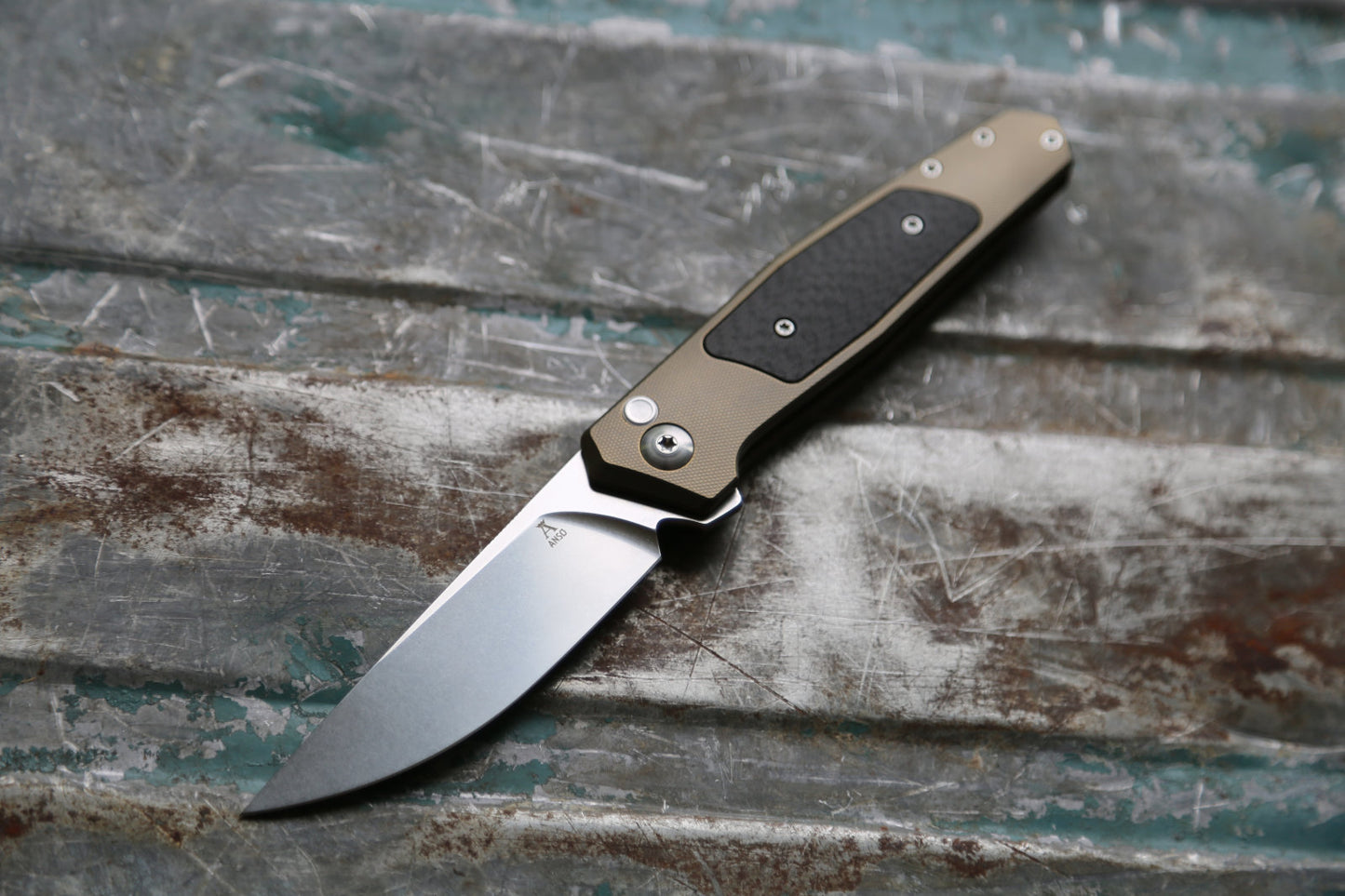 TOKO - Titanium Amber with Inlays - deposit