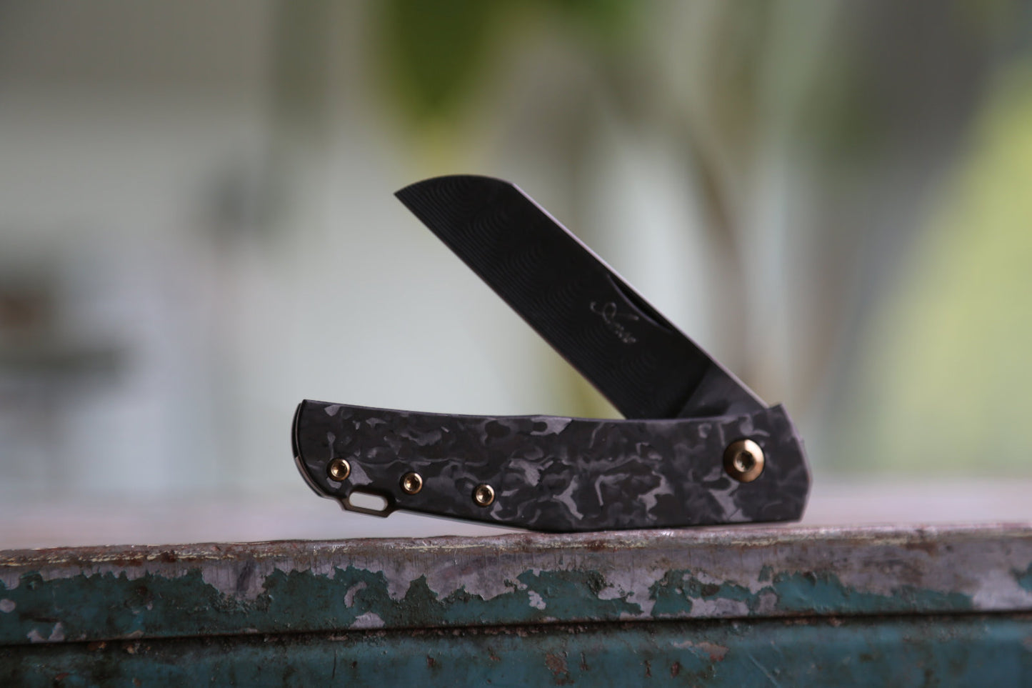 Monte Carlo x DLC Damasteel x Marbled Carbon