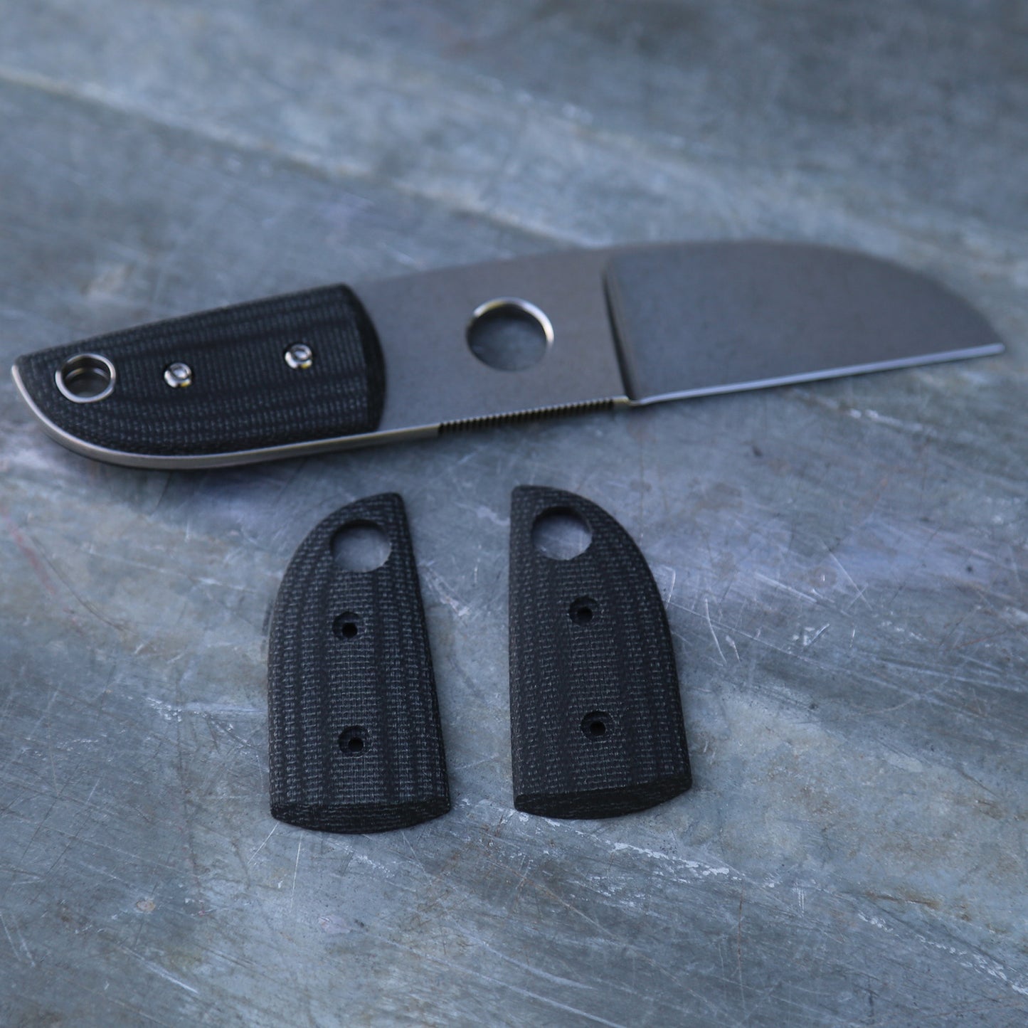 Anso Sheepsfoot - Handles Micarta