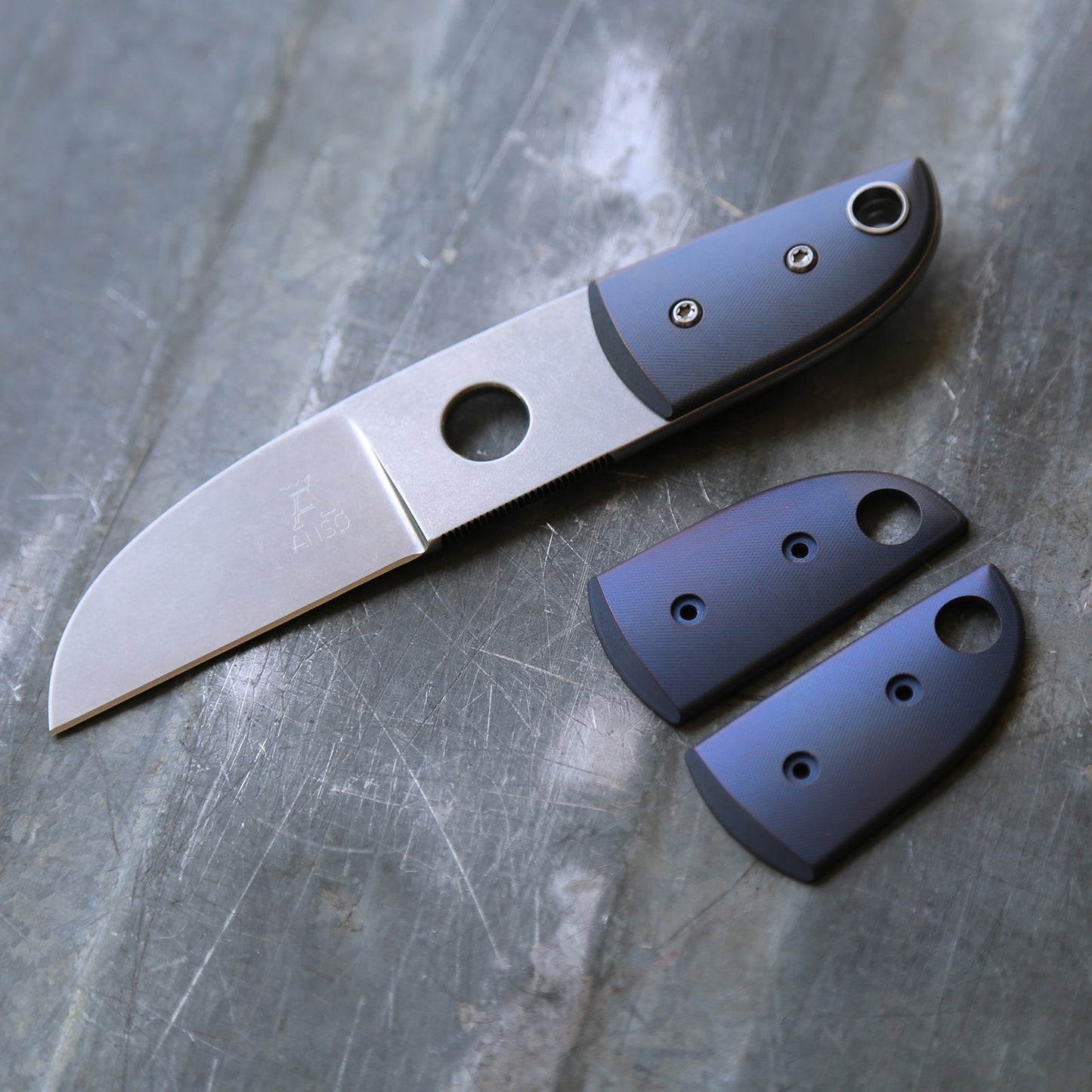Anso Sheepsfoot - Handles Titanium
