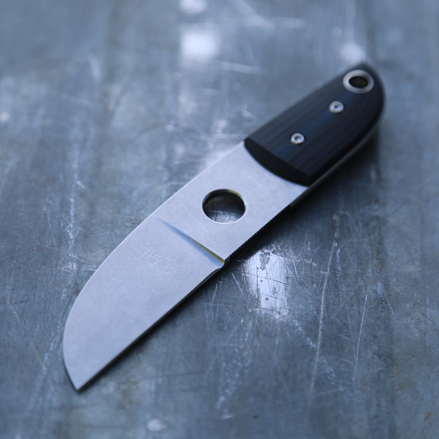 Anso Sheepsfoot x Black/Blue G10