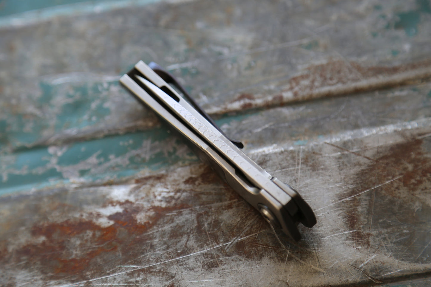 ISOLA x Herring Bone Damascus x Zirconium
