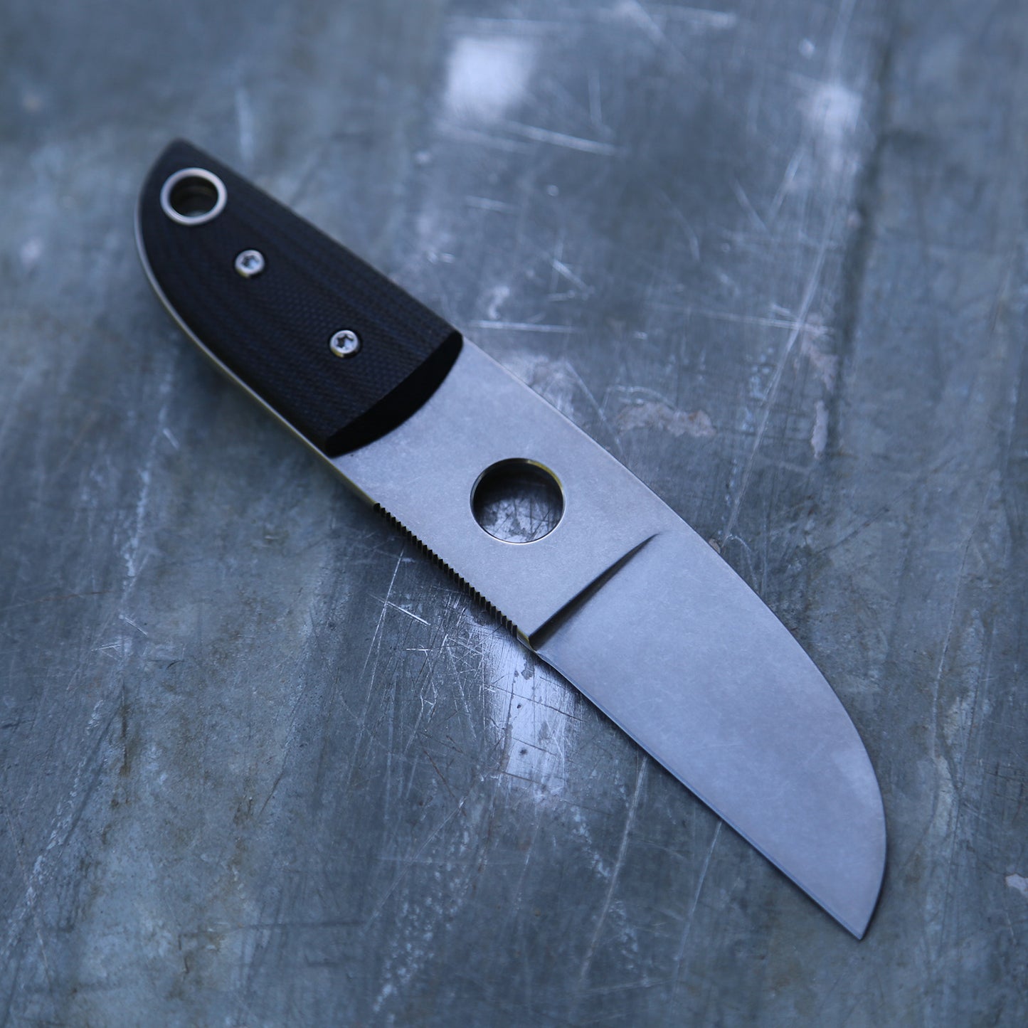 Anso Sheepsfoot x Black/Blue G10