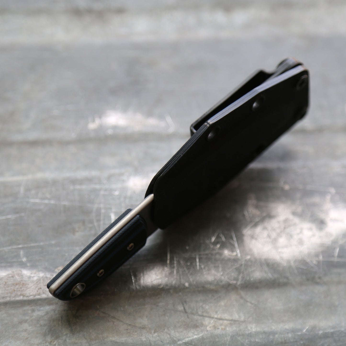 Anso Sheepsfoot x Double Black/Blue G10