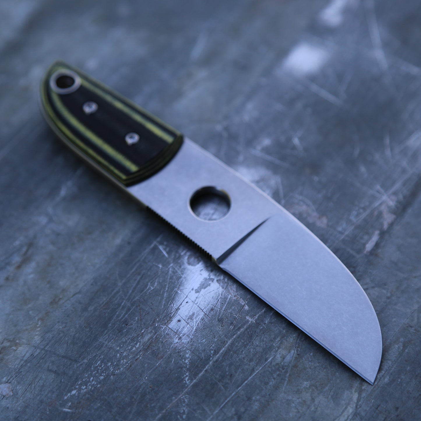 Anso Sheepsfoot x Black/Yellow G10
