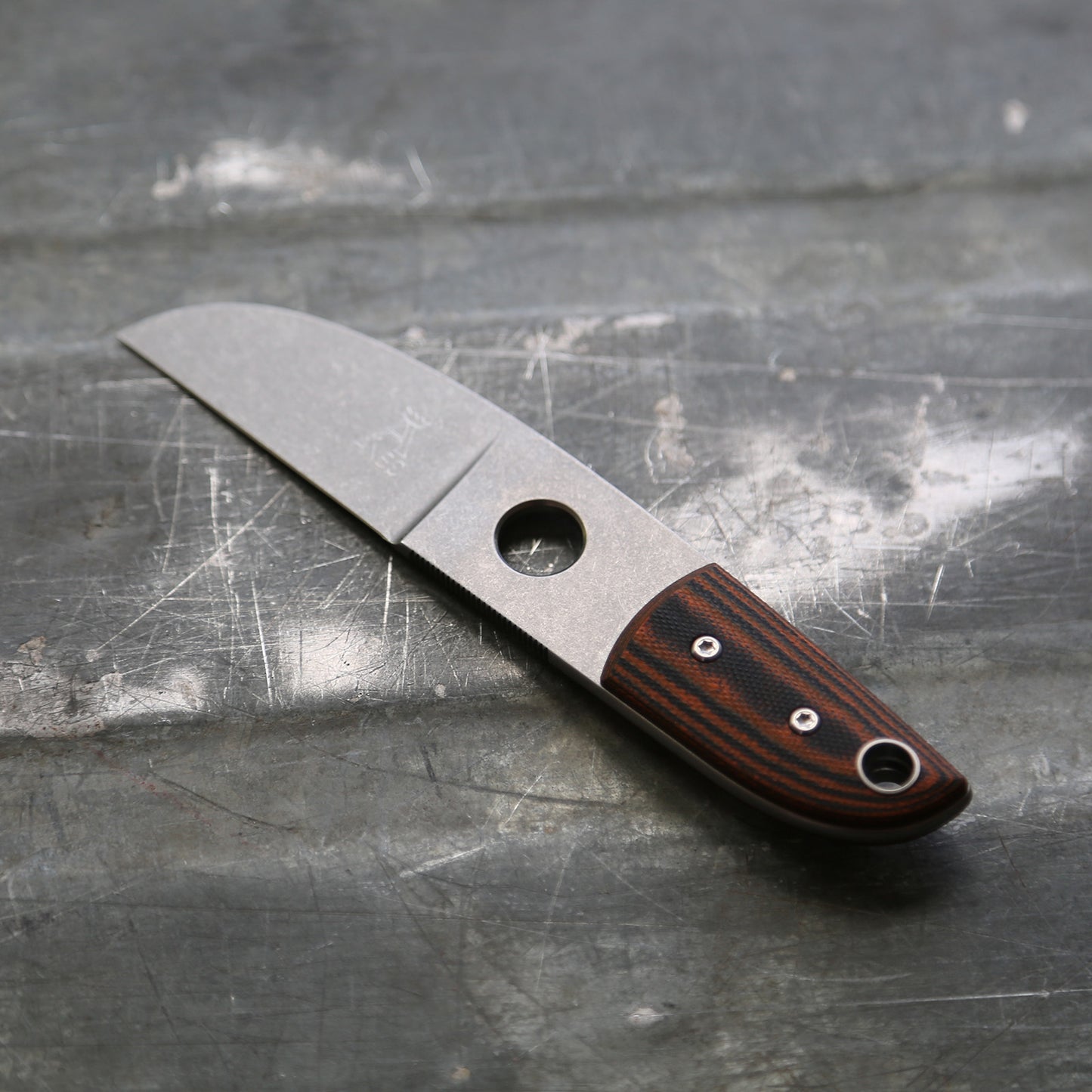 Anso Sheepsfoot x Black/Orange G10