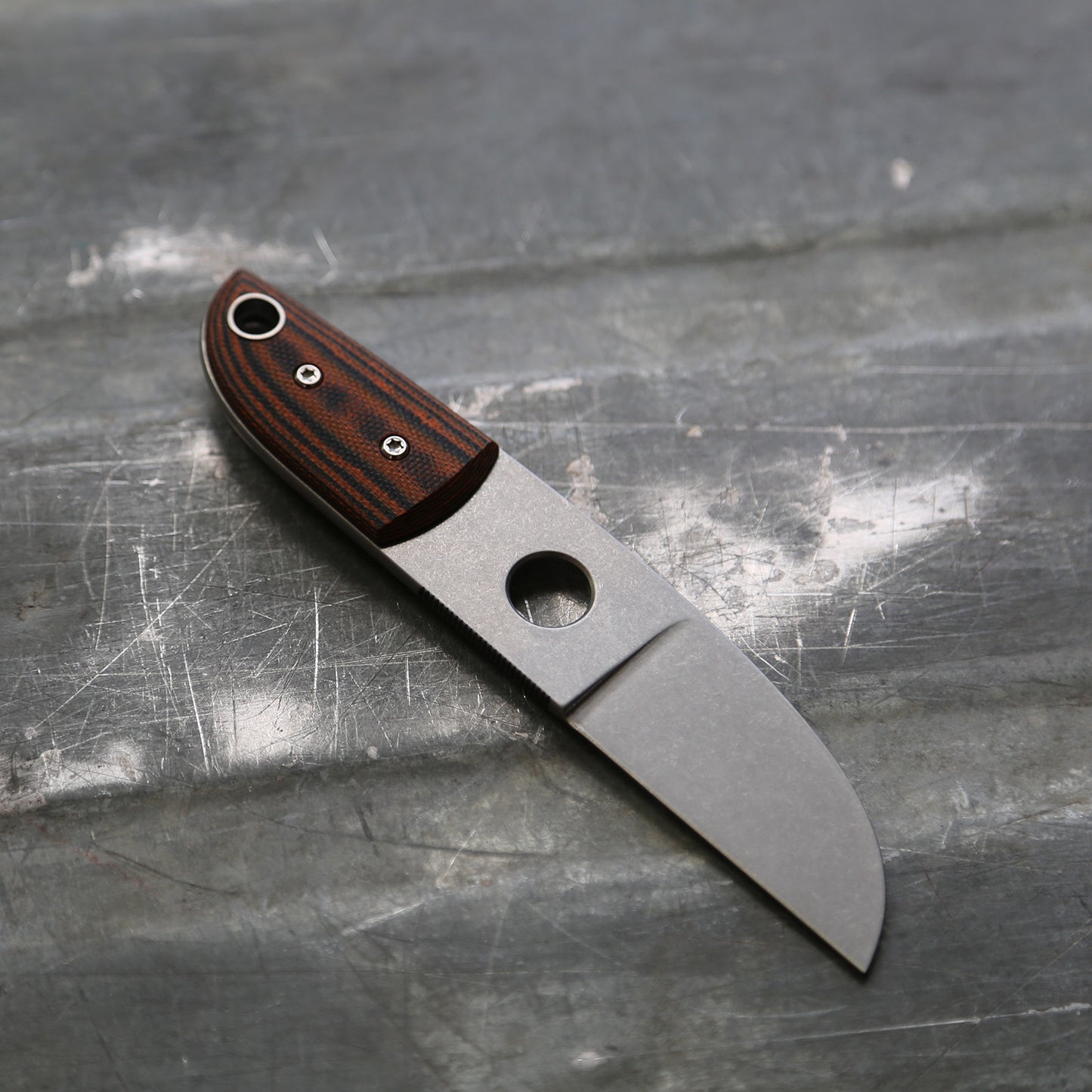 Anso Sheepsfoot x Black/Orange G10