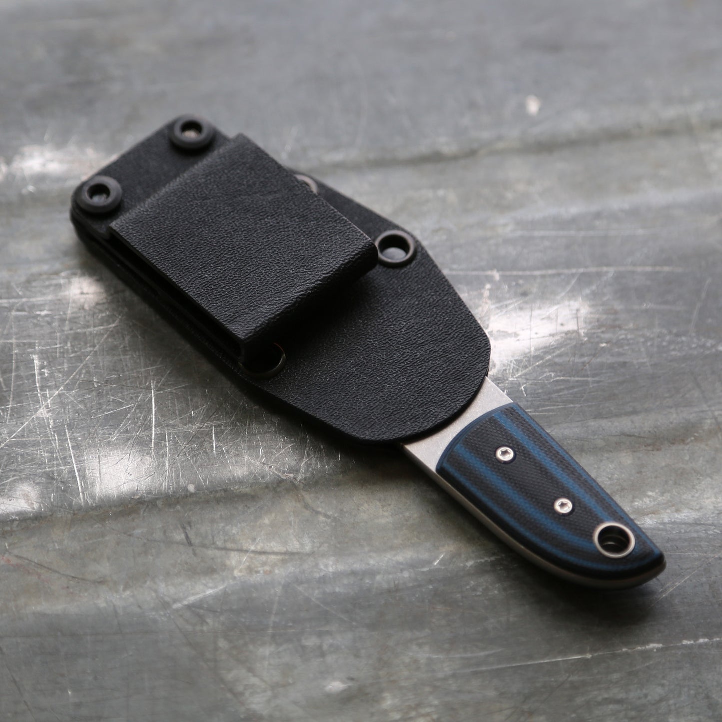 Anso Sheepsfoot x Double Black/Blue G10