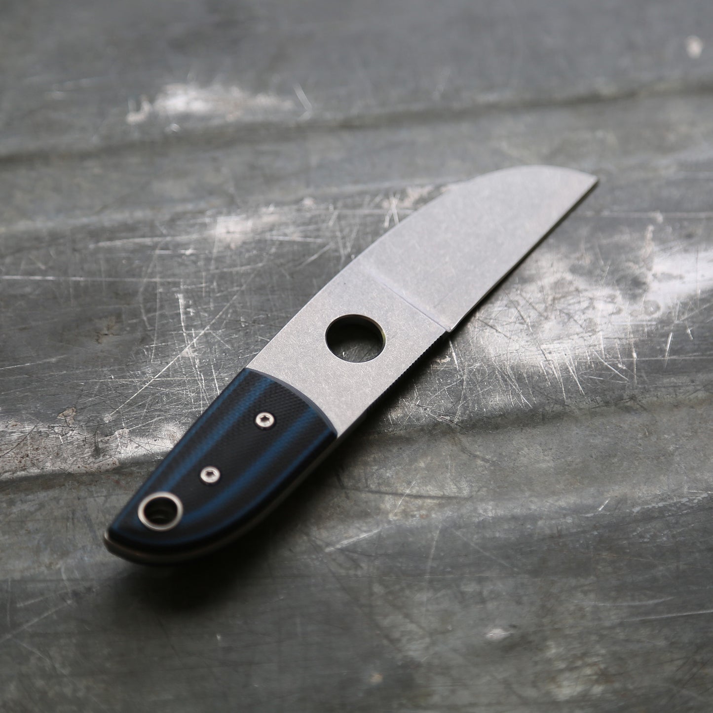 Anso Sheepsfoot x Double Black/Blue G10