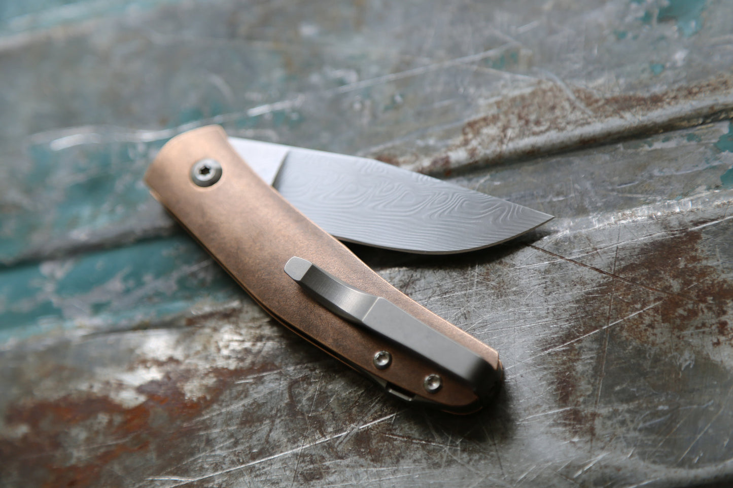 CASlNO x Damasteel x Bronze