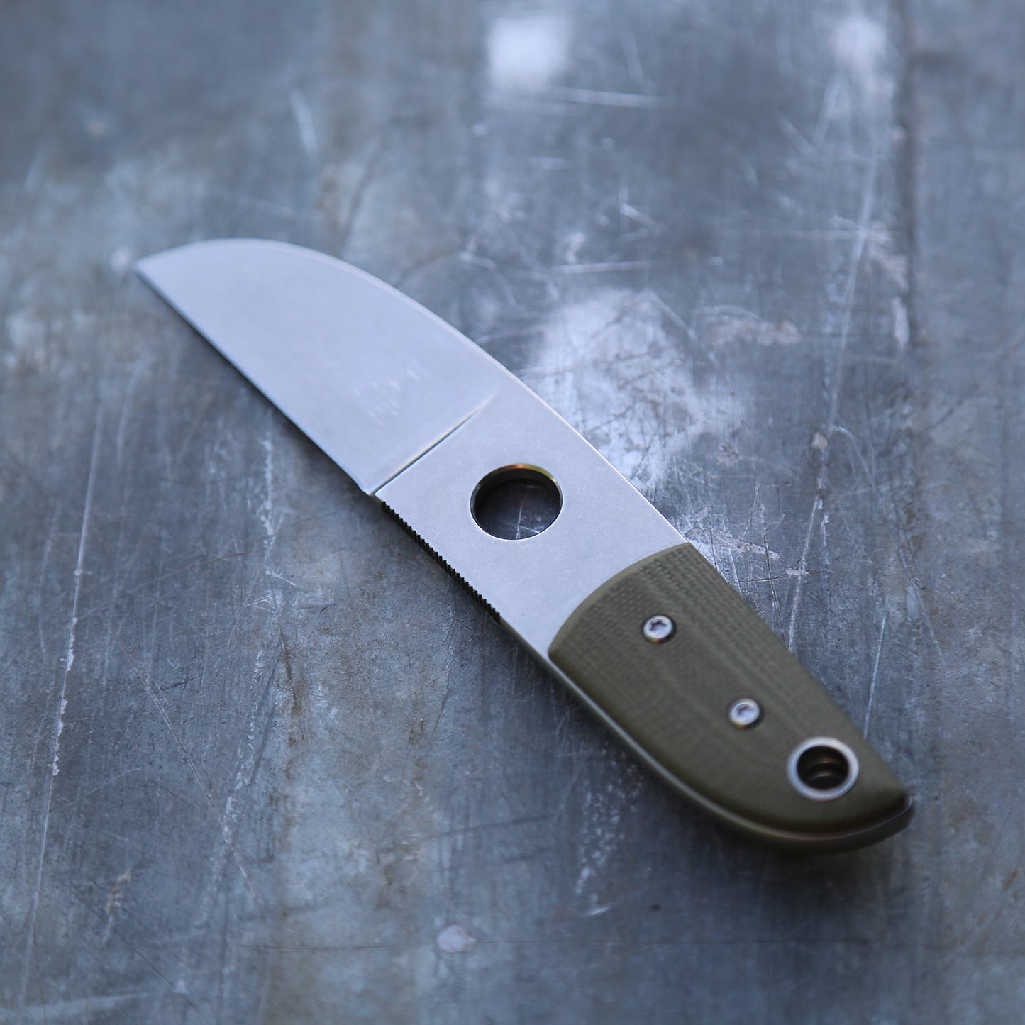 Anso Sheepsfoot x Green Camo G10