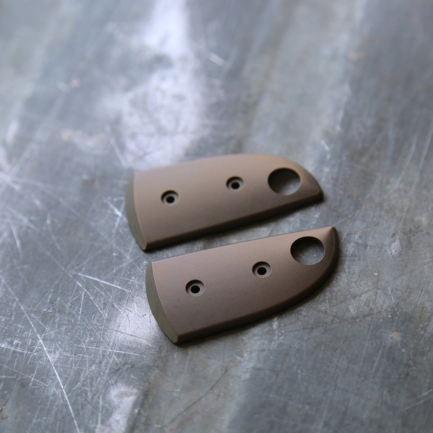 Anso Sheepsfoot - Handles Titanium