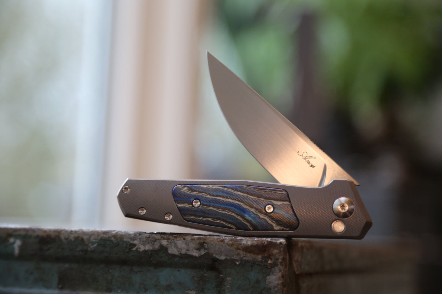 Custom TOKO - Grey - Crystal Black Timascus