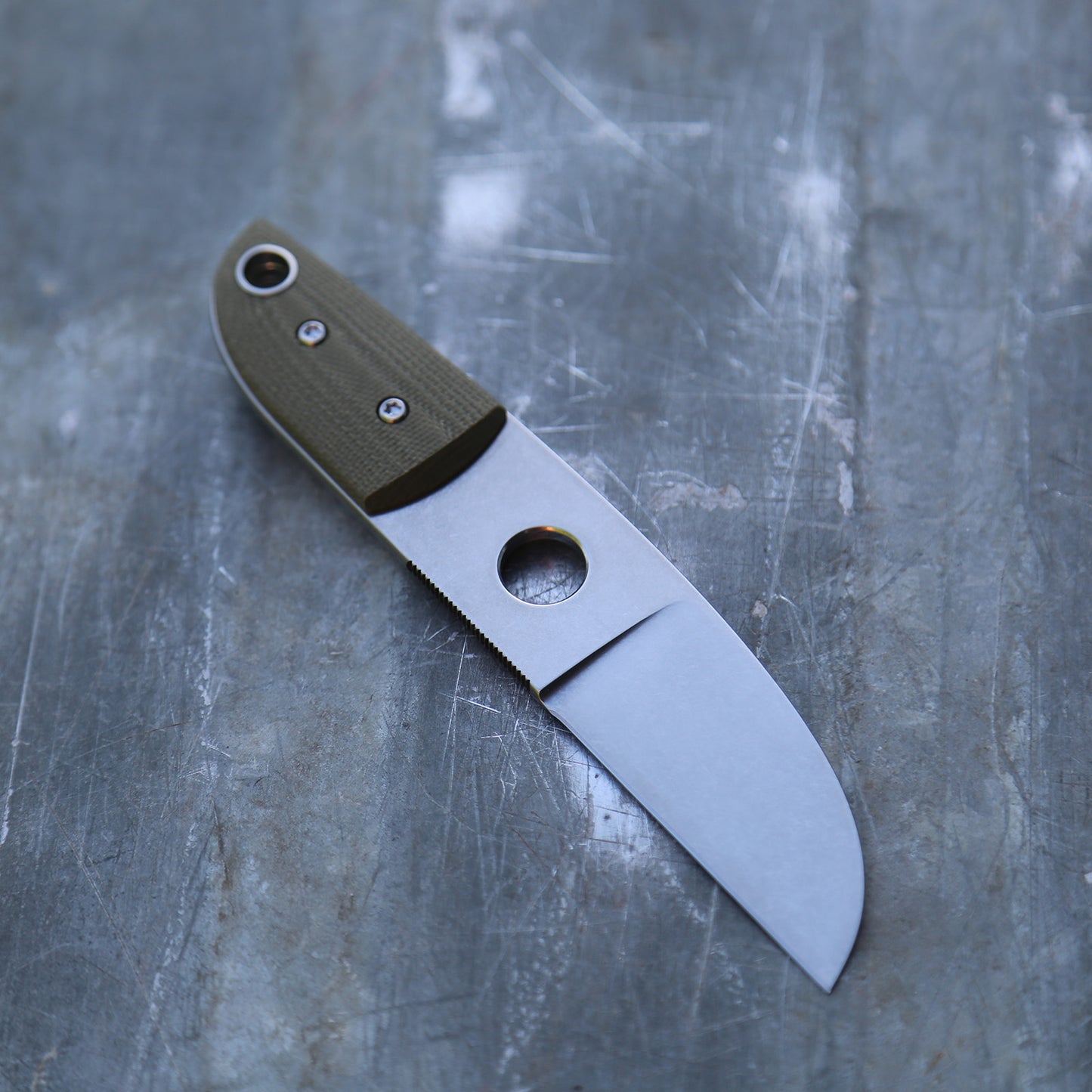 Anso Sheepsfoot x Green Camo G10