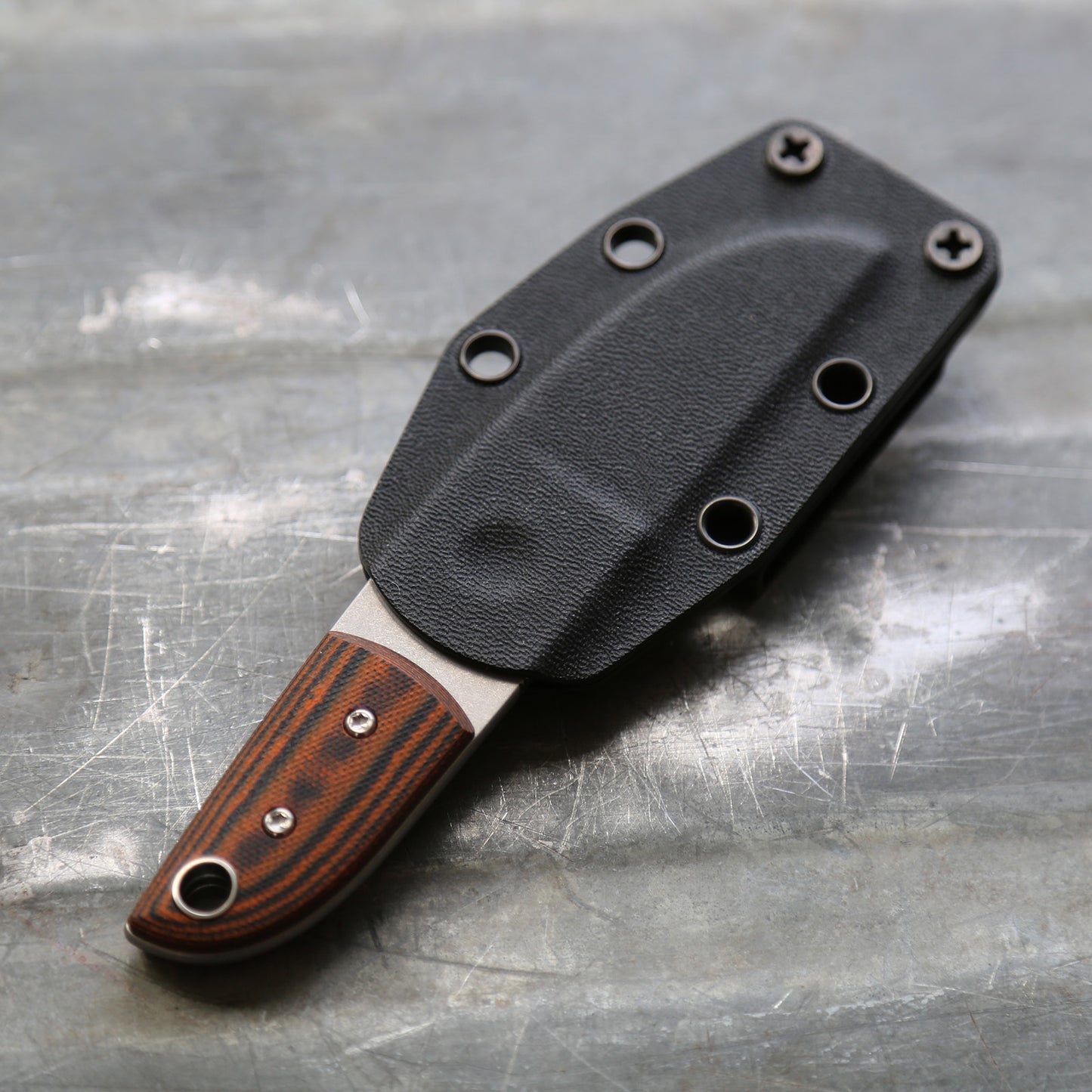 Anso Sheepsfoot x Black/Orange G10