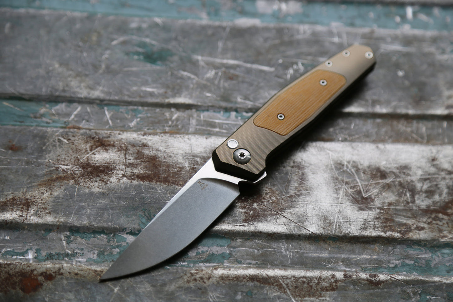 TOKO - Titanium Amber with Inlays - deposit