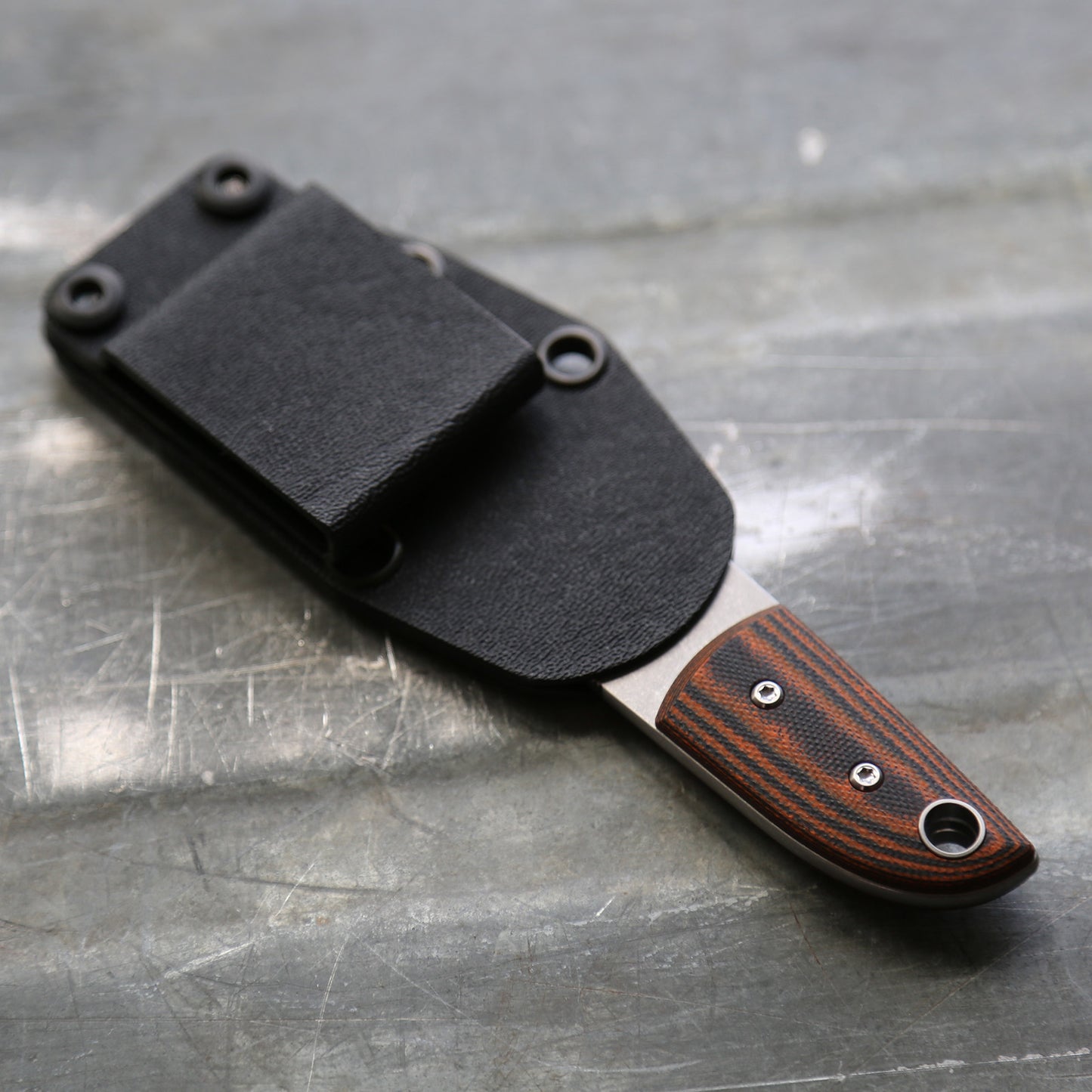 Anso Sheepsfoot x Black/Orange G10