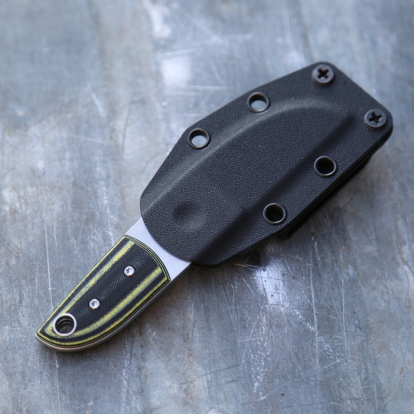 Anso Sheepsfoot x Black/Yellow G10