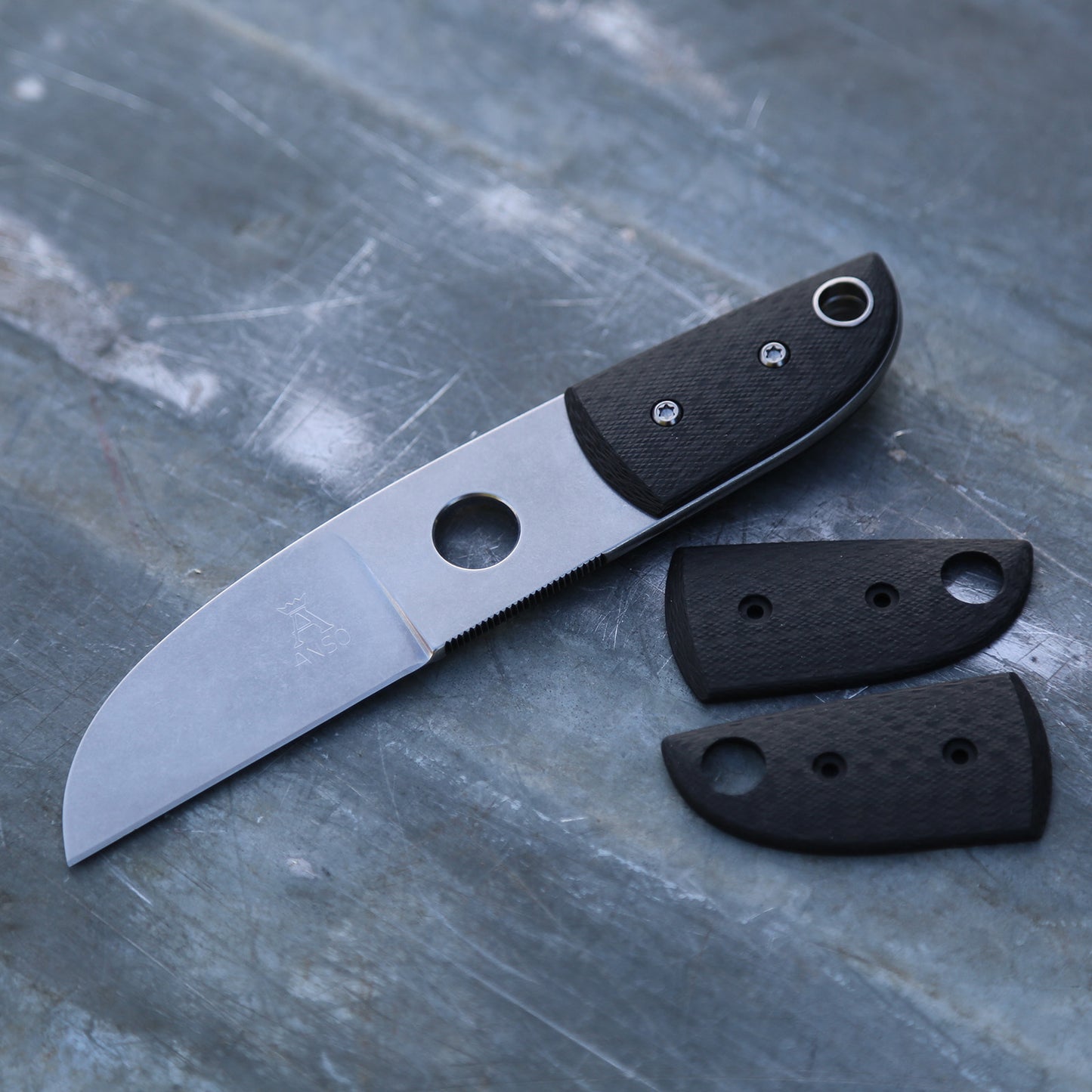 Anso Sheepsfoot - Handles Carbon Fiber & Ultem