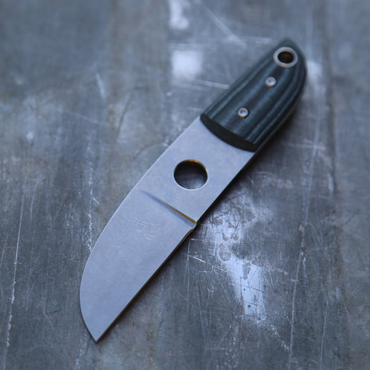 Anso Sheepsfoot x Black/Green Pistachio G10