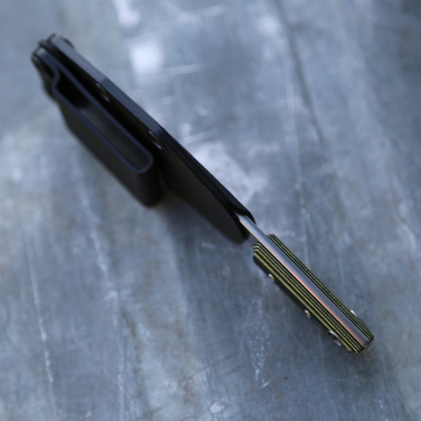 Anso Sheepsfoot x Black/Yellow G10