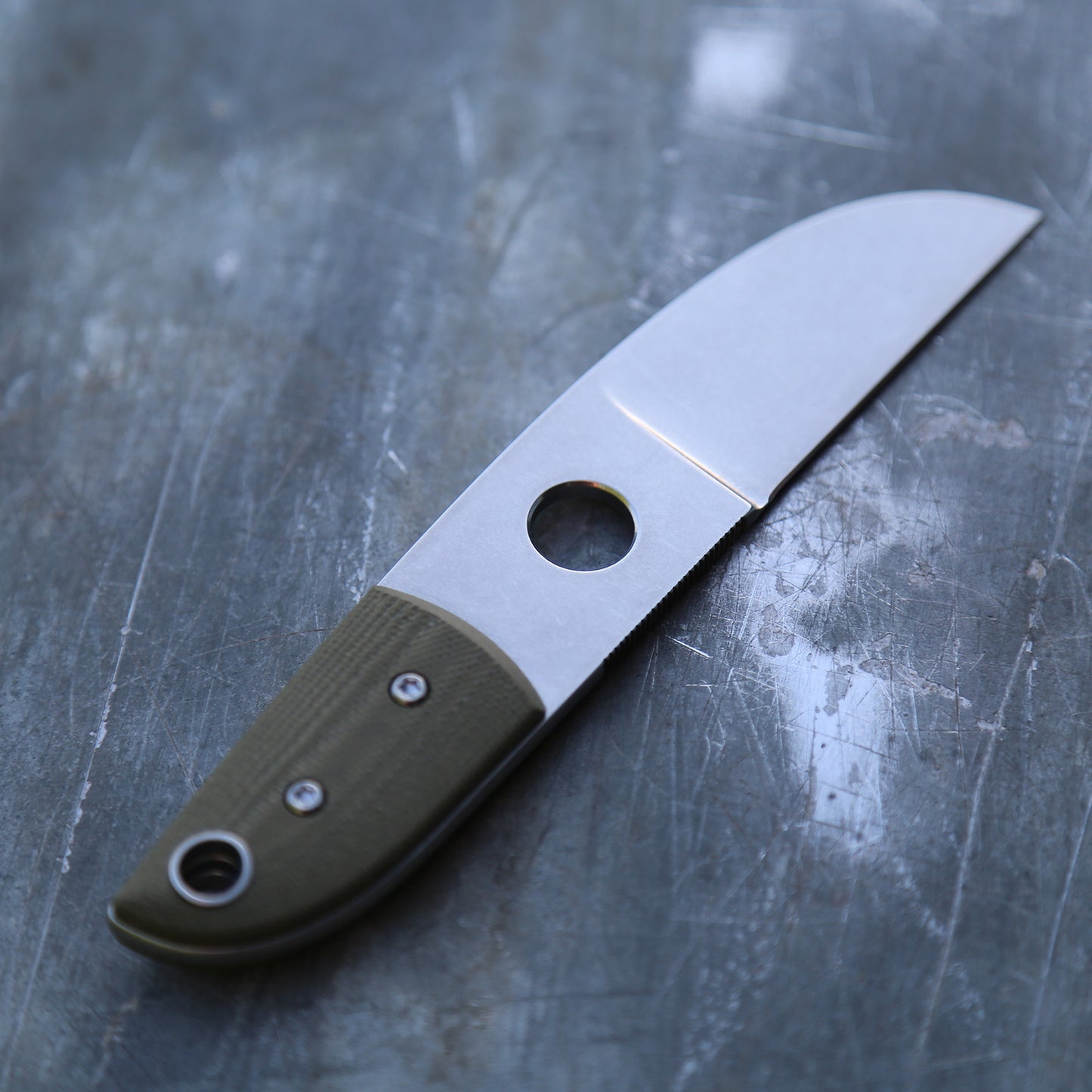 Anso Sheepsfoot x Green Camo G10