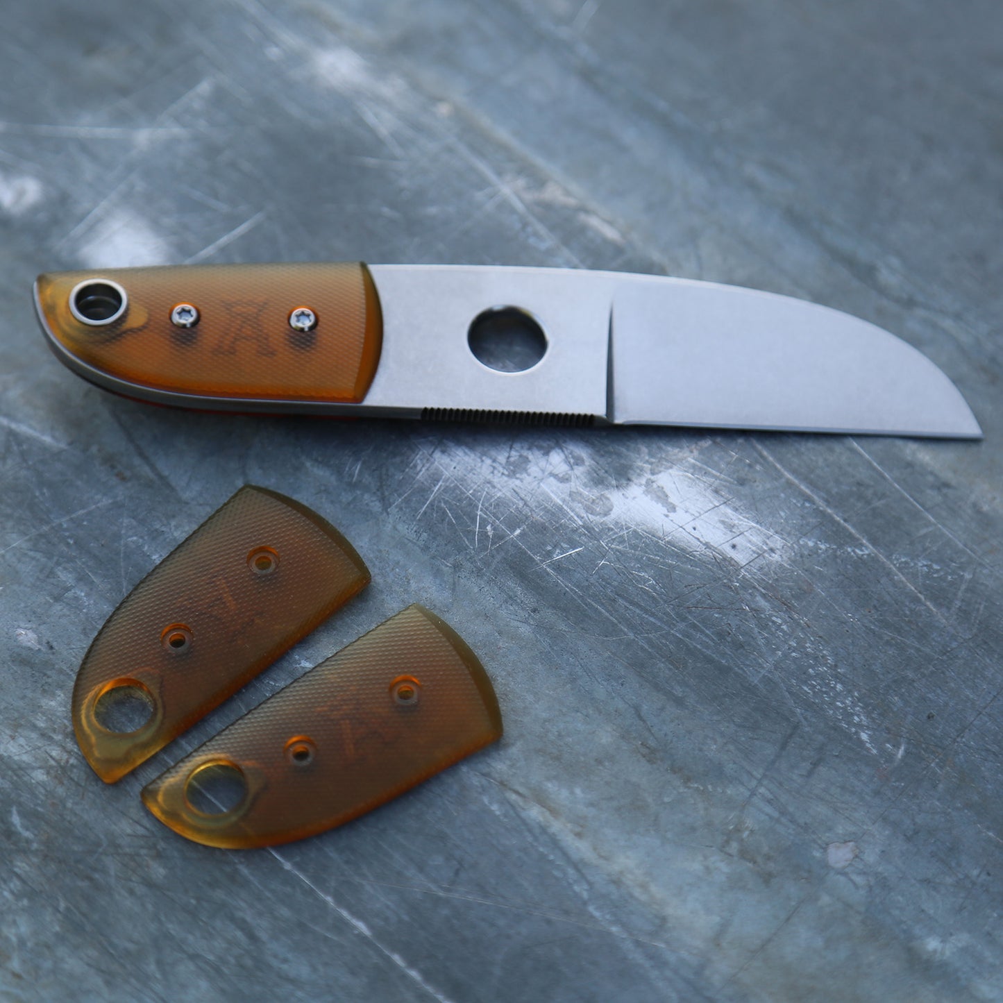 Anso Sheepsfoot - Handles Carbon Fiber & Ultem
