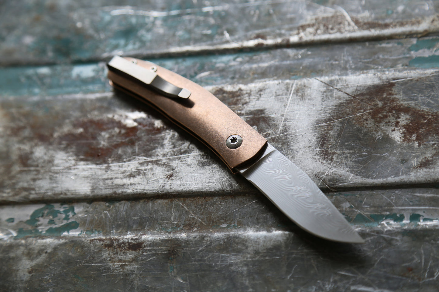 CASlNO x Damasteel x Bronze