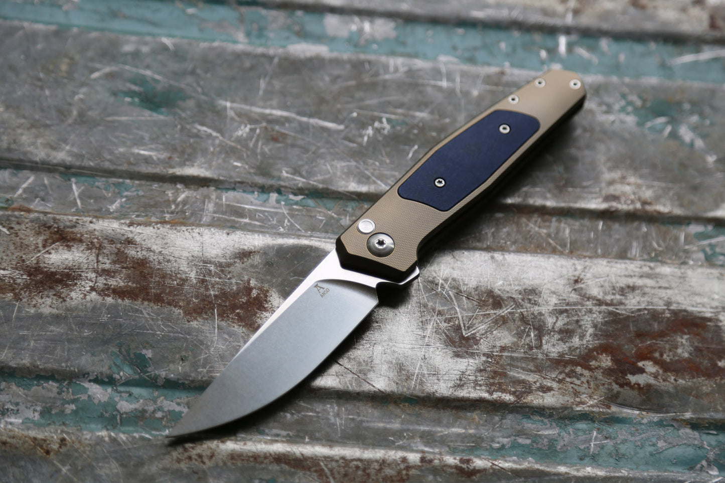 TOKO - Titanium Amber with Inlays - deposit