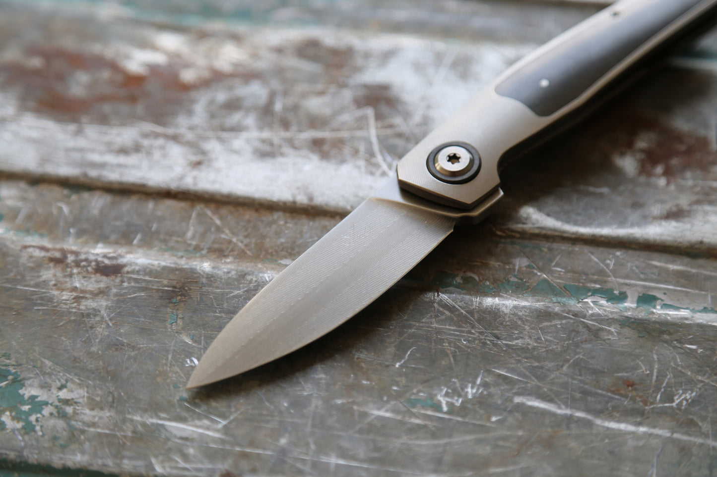 ISOLA x Herring Bone Damascus x Zirconium