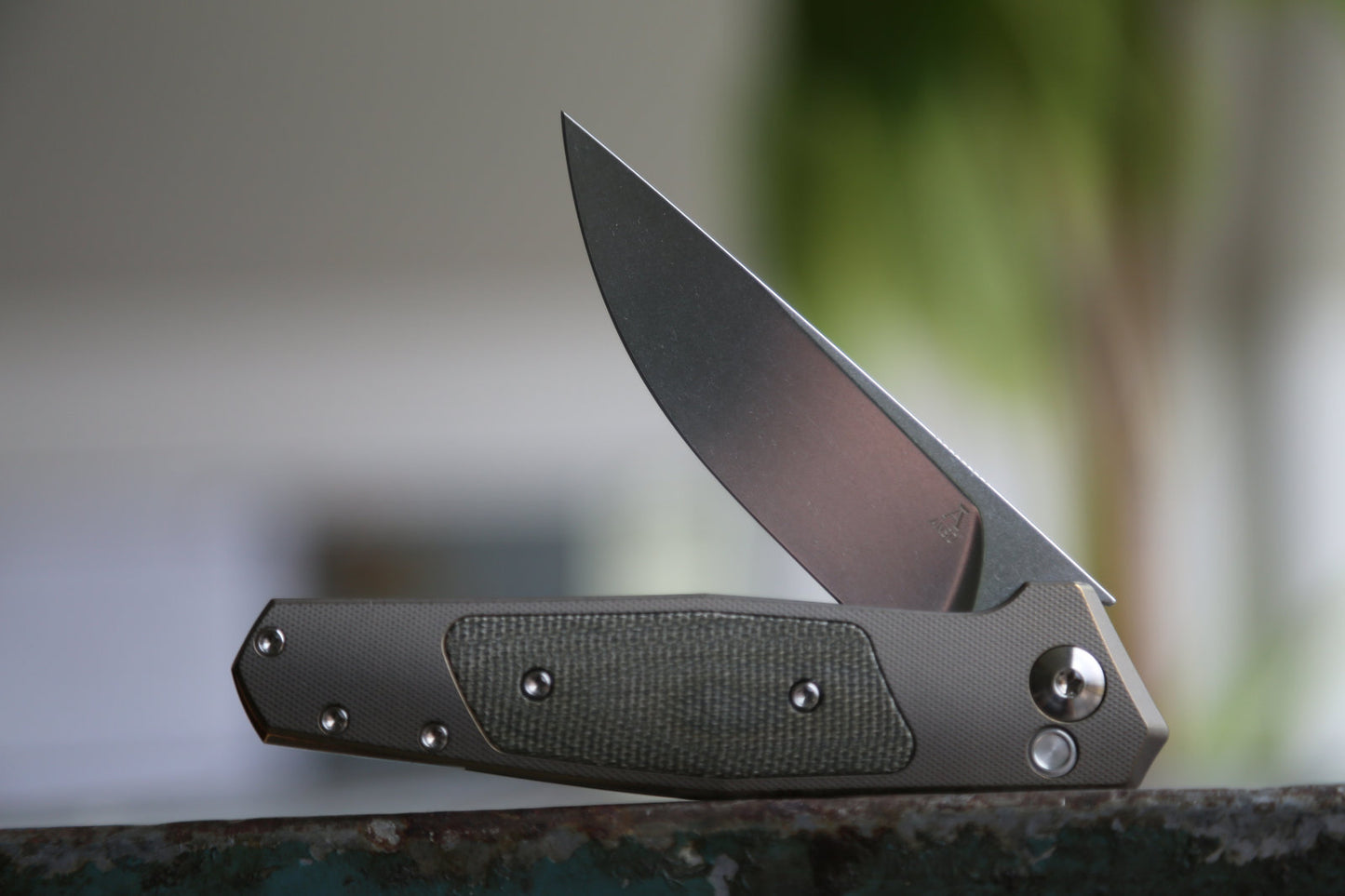 TOKO - Titanium Amber with Inlays - deposit