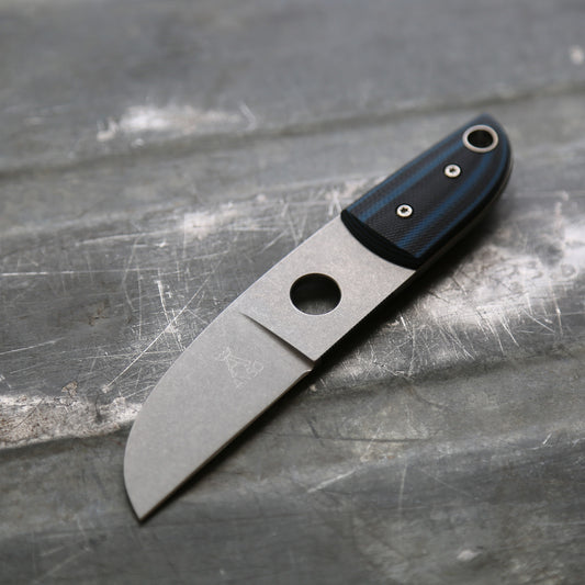 Anso Sheepsfoot x Double Black/Blue G10