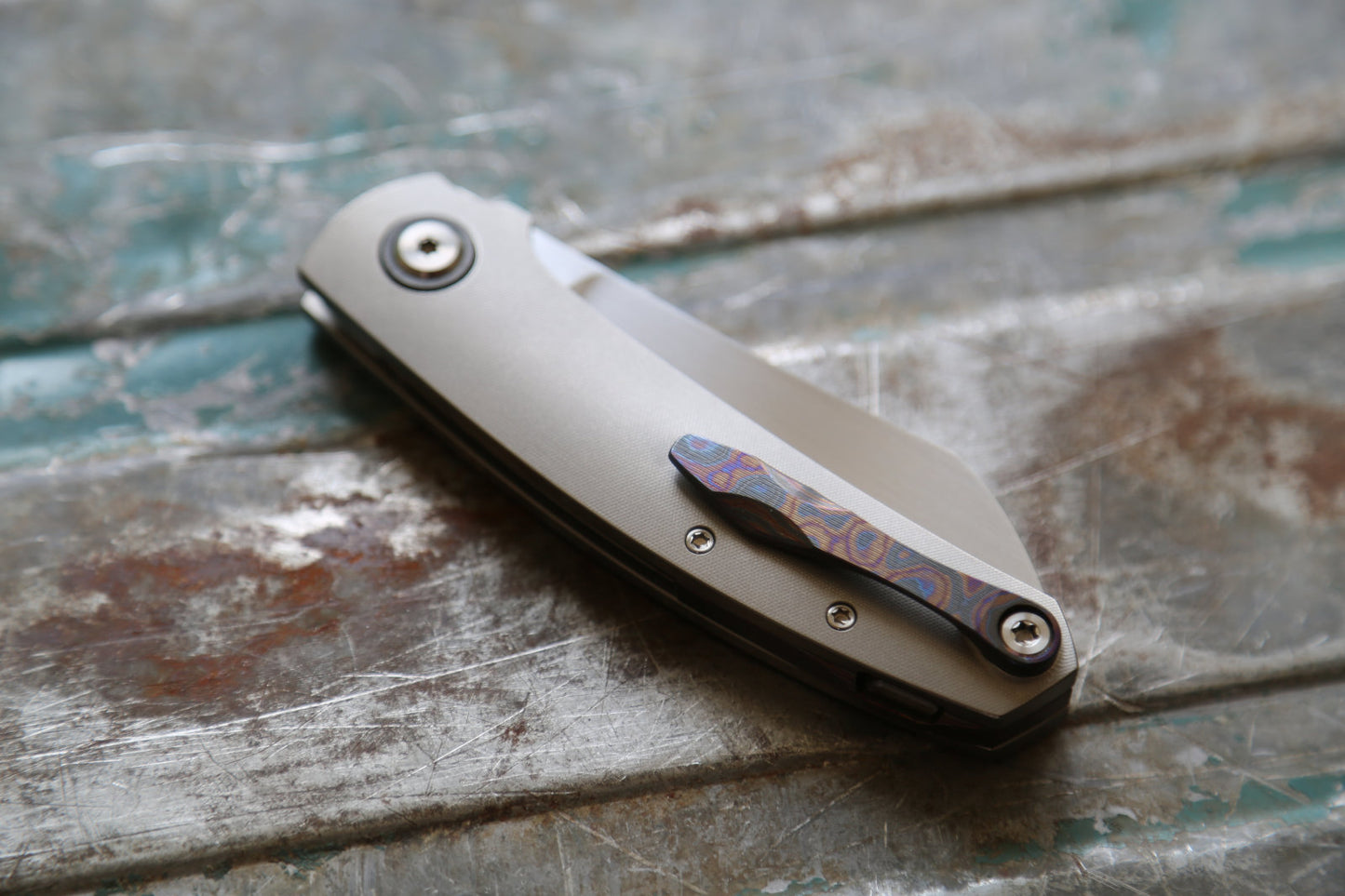 HADDOCK Linerlock x Black Timascus