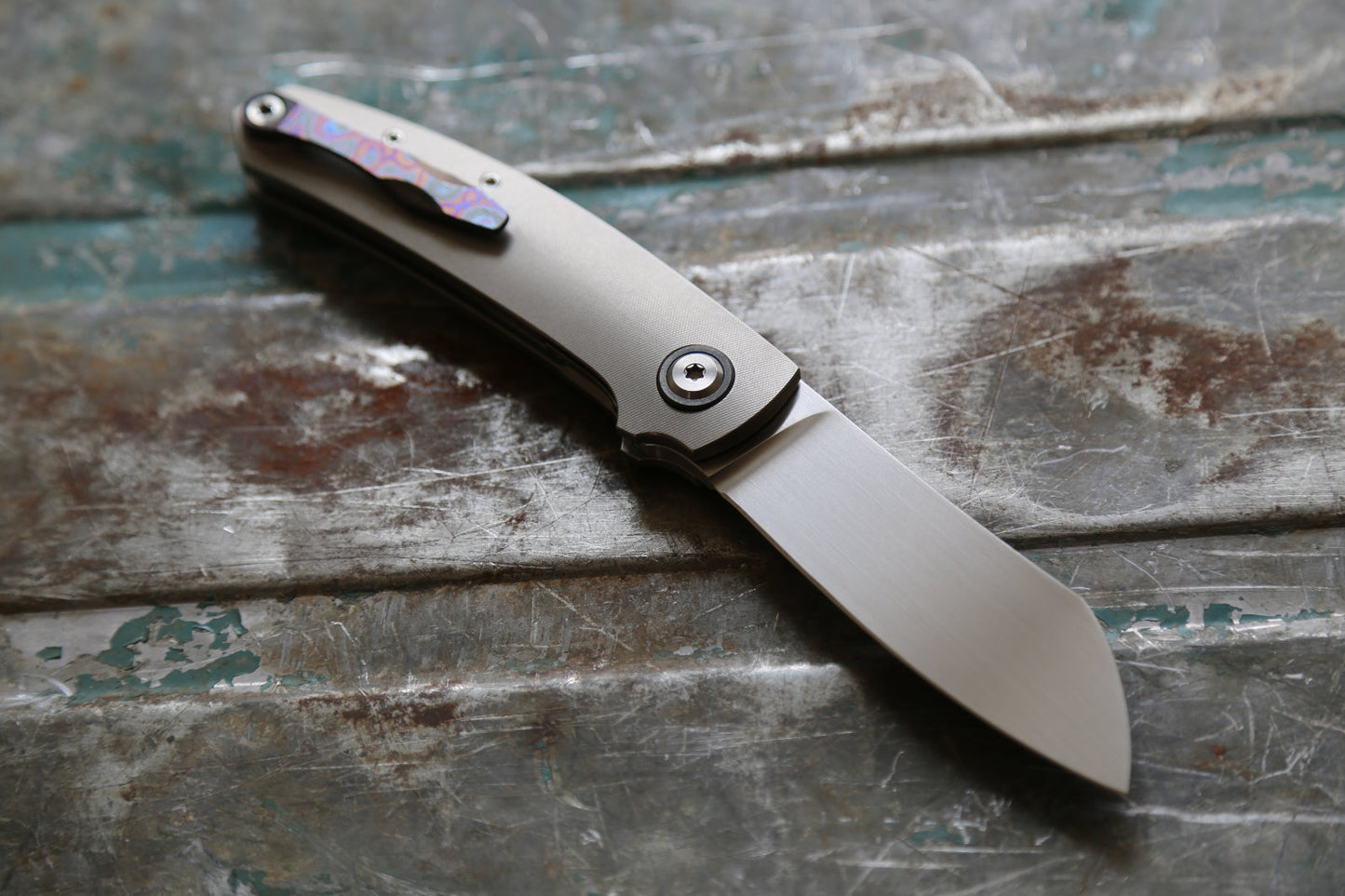 HADDOCK Linerlock x Black Timascus
