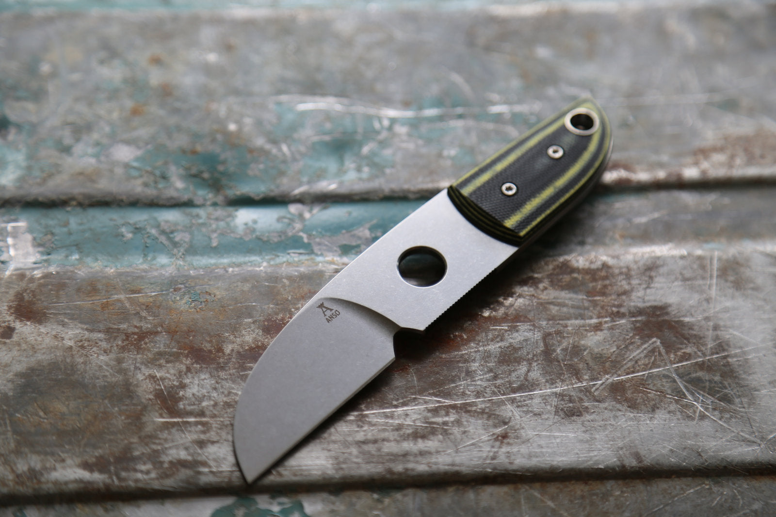 Sheepsfoot x Black/Yellow G10